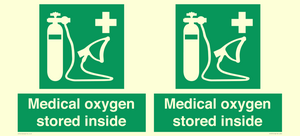 SH15315: Medical oxygen stored inside