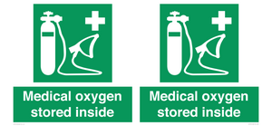 SH15315: Medical oxygen stored inside