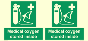 SH15315: Medical oxygen stored inside