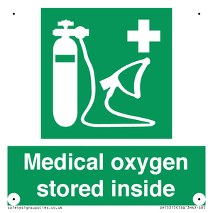 SH15315: Medical oxygen stored inside