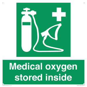 SH15315: Medical oxygen stored inside