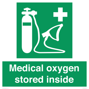 SH15315: Medical oxygen stored inside