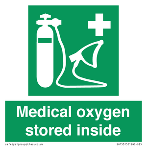 SH15315: Medical oxygen stored inside