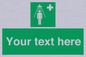 SH5231: Custom Safety Shower Sign