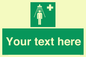 SH5231: Custom Safety Shower Sign