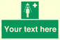 SH5231: Custom Safety Shower Sign