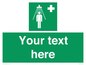 SH5231: Custom Safety Shower Sign