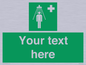 SH5231: Custom Safety Shower Sign