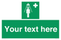 SH5231: Custom Safety Shower Sign