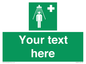SH5231: Custom Safety Shower Sign
