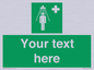 SH5231: Custom Safety Shower Sign