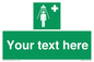 SH5231: Custom Safety Shower Sign