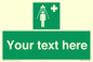 SH5231: Custom Safety Shower Sign