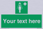 SH5231: Custom Safety Shower Sign