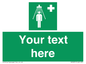 SH5231: Custom Safety Shower Sign