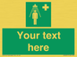 SH5231: Custom Safety Shower Sign
