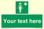 SH5231: Custom Safety Shower Sign
