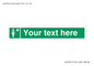 SH5231: Custom Safety Shower Sign