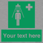 SH5231: Custom Safety Shower Sign