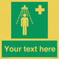 SH5231: Custom Safety Shower Sign