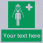 SH5231: Custom Safety Shower Sign