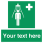 SH5231: Custom Safety Shower Sign