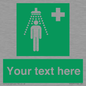 SH5231: Custom Safety Shower Sign