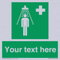 SH5231: Custom Safety Shower Sign
