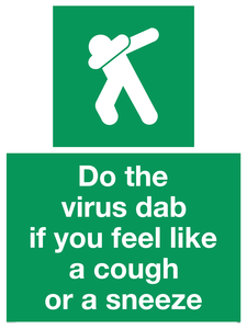 SH5938: Do the virus dab if you feel like a cough or a sneeze