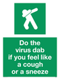 SH5938: Do the virus dab if you feel like a cough or a sneeze