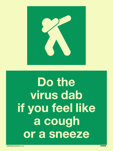 SH5938: Do the virus dab if you feel like a cough or a sneeze