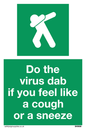 SH5938: Do the virus dab if you feel like a cough or a sneeze