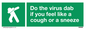 SH5938: Do the virus dab if you feel like a cough or a sneeze