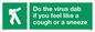 SH5938: Do the virus dab if you feel like a cough or a sneeze