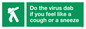 SH5938: Do the virus dab if you feel like a cough or a sneeze