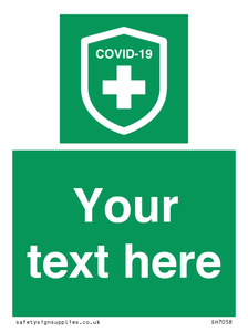 SH7058: Custom Safe condition; Covid-19 virus protected