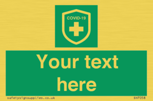 SH7058: Custom Safe condition; Covid-19 virus protected