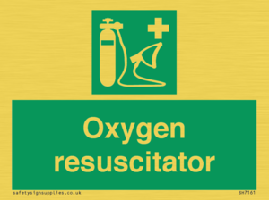 SH7161: Oxygen resuscitator
