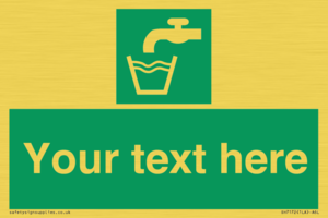 SH7172: Custom Safe condition: Drinking water
