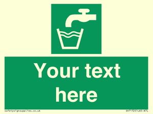 SH7172: Custom Safe condition: Drinking water