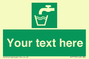 SH7172: Custom Safe condition: Drinking water
