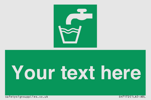 SH7172: Custom Safe condition: Drinking water