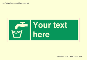 SH7172: Custom Safe condition: Drinking water