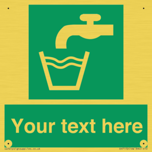 SH7172: Custom Safe condition: Drinking water