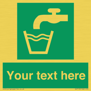 SH7172: Custom Safe condition: Drinking water