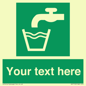 SH7172: Custom Safe condition: Drinking water