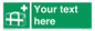 SH7211: Custom sign safe condition Medical grab bag