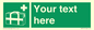 SH7211: Custom sign safe condition Medical grab bag