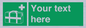 SH7211: Custom sign safe condition Medical grab bag