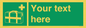 SH7211: Custom sign safe condition Medical grab bag